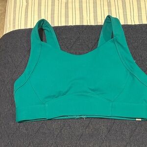 Fabletics Green Sports Bra